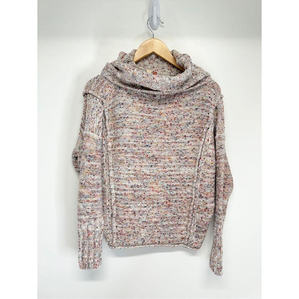 Anthropologie Pilcro Sweater Size XS Womens Cowl Neck Long Sleeve Multicolor - Picture 1 of 11